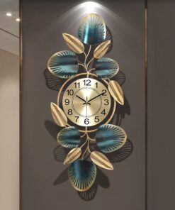 Đồng hồ treo tường kết hợp phù điêu trang trí