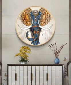 Tranh voi hình tròn