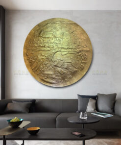 Tranh nghệ thuật chạm khắc 3D