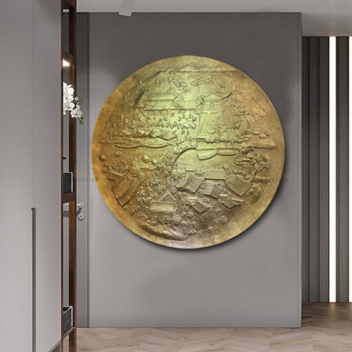 tranh nghe thuat 2 Tranh nghệ thuật chạm khắc 3D