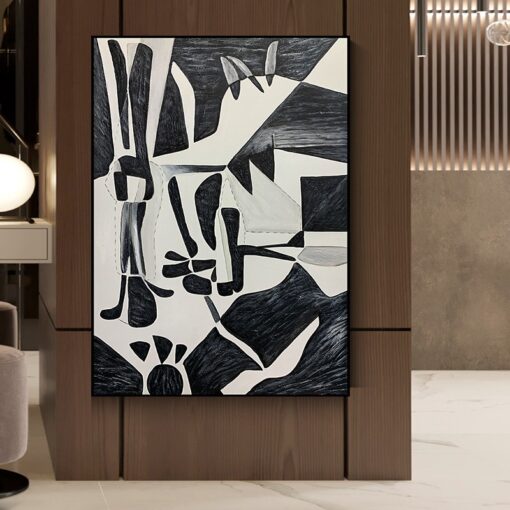 tranh son dau nghe thuat 2 Tranh sơn dầu hiện đại