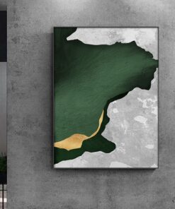 Tranh sơn dầu phong cách tối giản