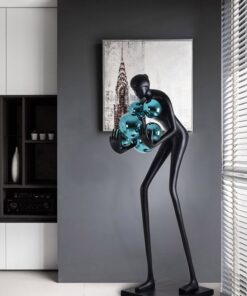 Tượng nghệ thuật kết hợp đèn trang trí