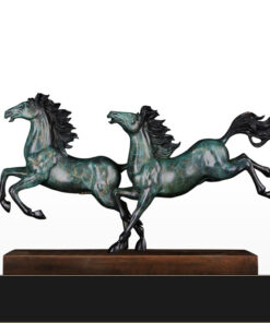 Tượng song mã nghệ thuật