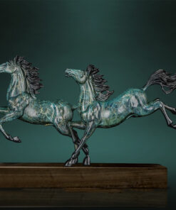 Tượng song mã nghệ thuật