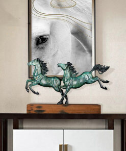 Tượng song mã nghệ thuật