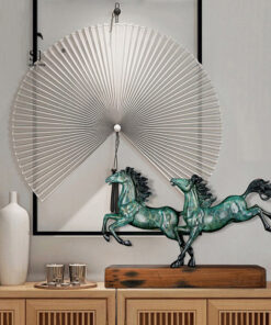 Tượng song mã nghệ thuật