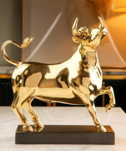 Tượng trâu vàng phong thủy