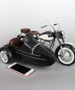 Mô hình sidecar 3 bánh phong cách retro