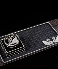 Bộ nước hoa thiên nga gắn đá để oto