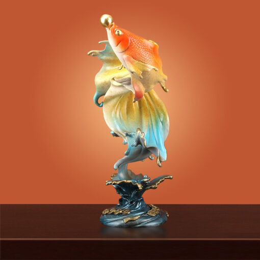 tranh-3d-my-hau-vuong Cá rồng nghệ thuật trang trí phòng khách