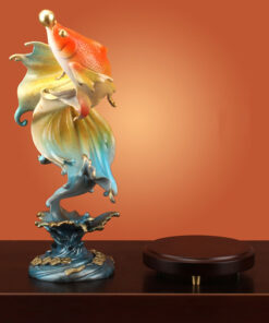 Cá rồng nghệ thuật trang trí phòng khách