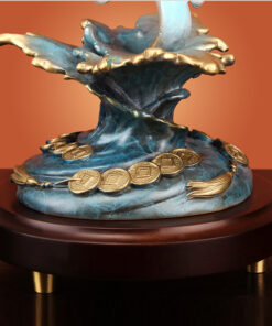 Cá rồng nghệ thuật trang trí phòng khách