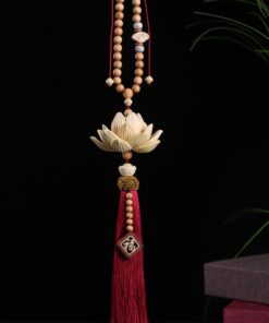 Dây treo xe hơi hoa sen