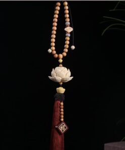 Dây treo xe hơi hoa sen