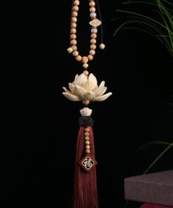 Dây treo xe hơi hoa sen