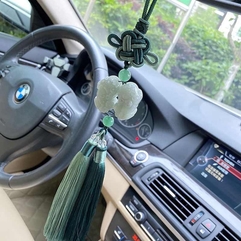 Dây Treo Xe Ô Tô Tỳ Hưu Ngọc Phong Thủy