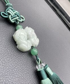 Dây treo xe ô tô phong thủy mặt Tỳ Hưu