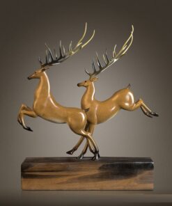 Đôi hươu nghệ thuật phong cách cổ điển