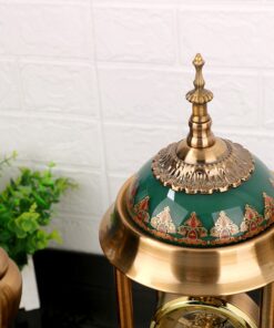 Bộ đồng hồ để bàn kết hợp cặp nến trang trí