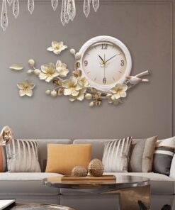Đồng hồ treo tường hoa mai