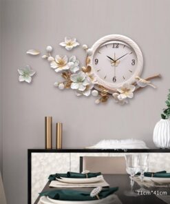 Đồng hồ treo tường hoa mai
