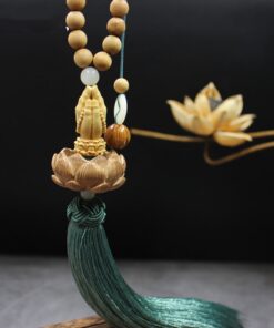 Khánh treo ô tô mặt phật cao cấp