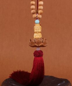 Khánh treo ô tô mặt phật cao cấp