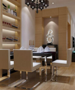 Mẫu hình học cỡ lớn trang trí nội thất