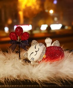 Mèo may mán vẫy tay trang trí ô tô