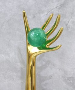 Mô hình bàn tay bằng đồng trang trí