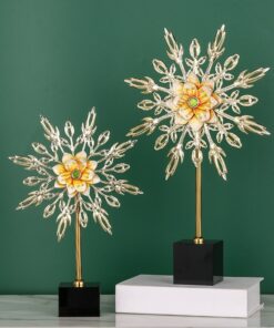 Mô hình bông tuyết bằng kim loại