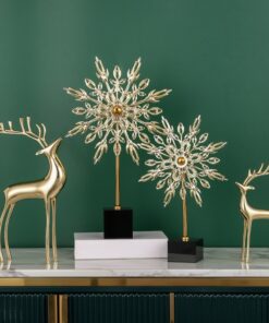 Mô hình bông tuyết bằng kim loại