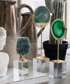 Mô hình đá mã não trang trí nội thất