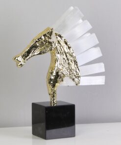 Mô hình đầu ngựa trang trí phong cách Bắc Âu