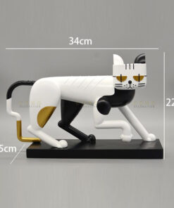 Mô hình mèo máy sáng tạo