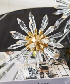 Mô hình quả cầu pha lê để bàn phòng khách