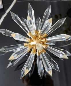 Mô hình quả cầu pha lê để bàn phòng khách