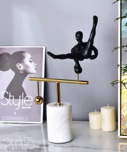 Mô hình vận động viên thể dục dụng cụ trang trí