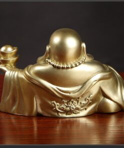 Phật Di Lặc bằng đồng nguyên chất để oto