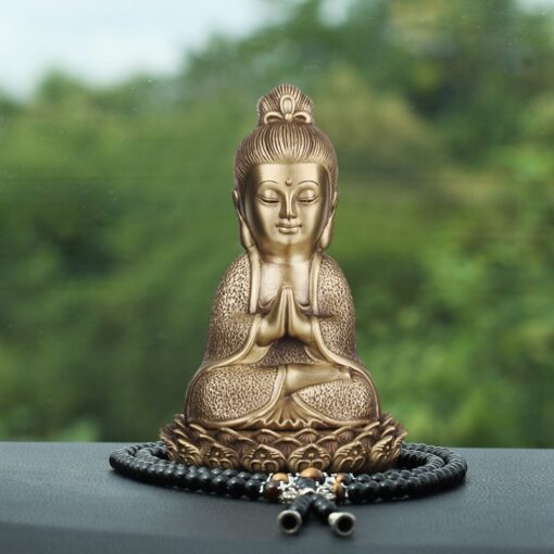 Tượng Quan Âm Bồ Tát để xe hơi cầu bình an Tượng Quan Âm Bồ Tát để xe hơi cầu bình an