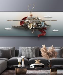 Tranh Mỹ Hầu Vương 3D cao cấp