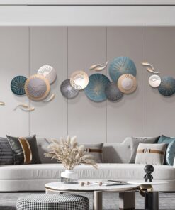 Tranh sắt mỹ thuật 3D treo phòng khách