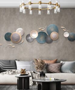 Tranh sắt mỹ thuật 3D treo phòng khách