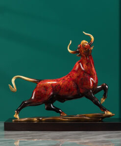 Tượng bò tót cao cấp để bàn