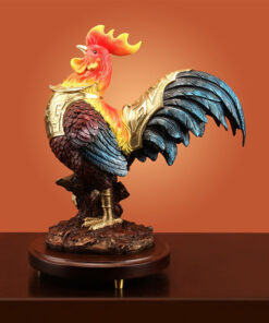 Tượng gà trống phong thủy bằng đồng hợp tuổi 1969