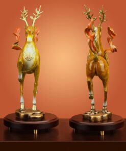 Tượng hươu may mắn