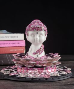 Tượng Phật Như Lai Đại Phật gắn đá để oto