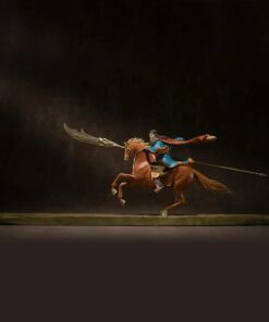 Tượng Quan Công cưỡi ngựa