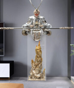 Tượng Tông Ngộ Không 3D để sàn